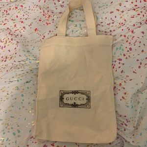Small authentic Gucci cloth bag